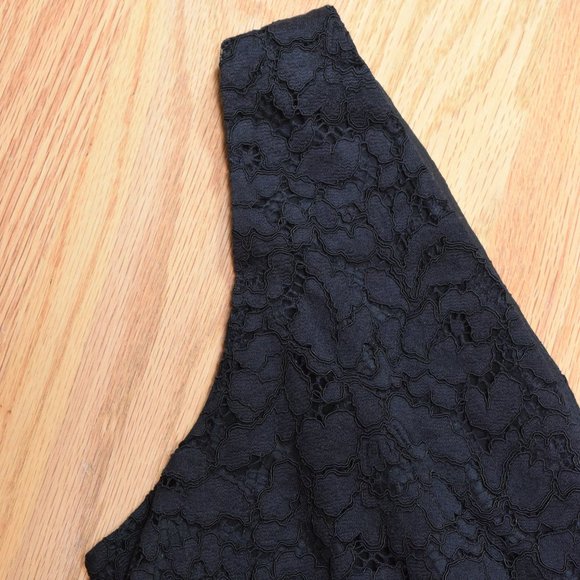 NWT Loft Sleeveless V-Neck Lace Dress in Women's Size 8T - Picture 11 of 16